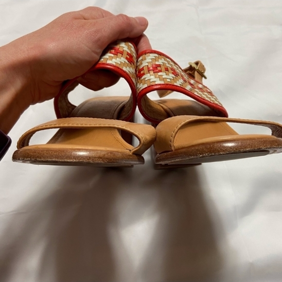 FINAL PRICE Frye Amy Woven Leather Sandal - Picture 7 of 8